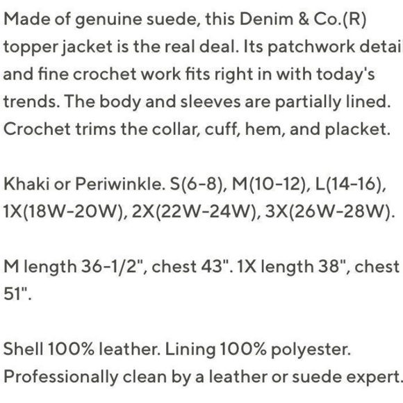 Denim&Co Suede Duster Coat - Picture 7 of 7